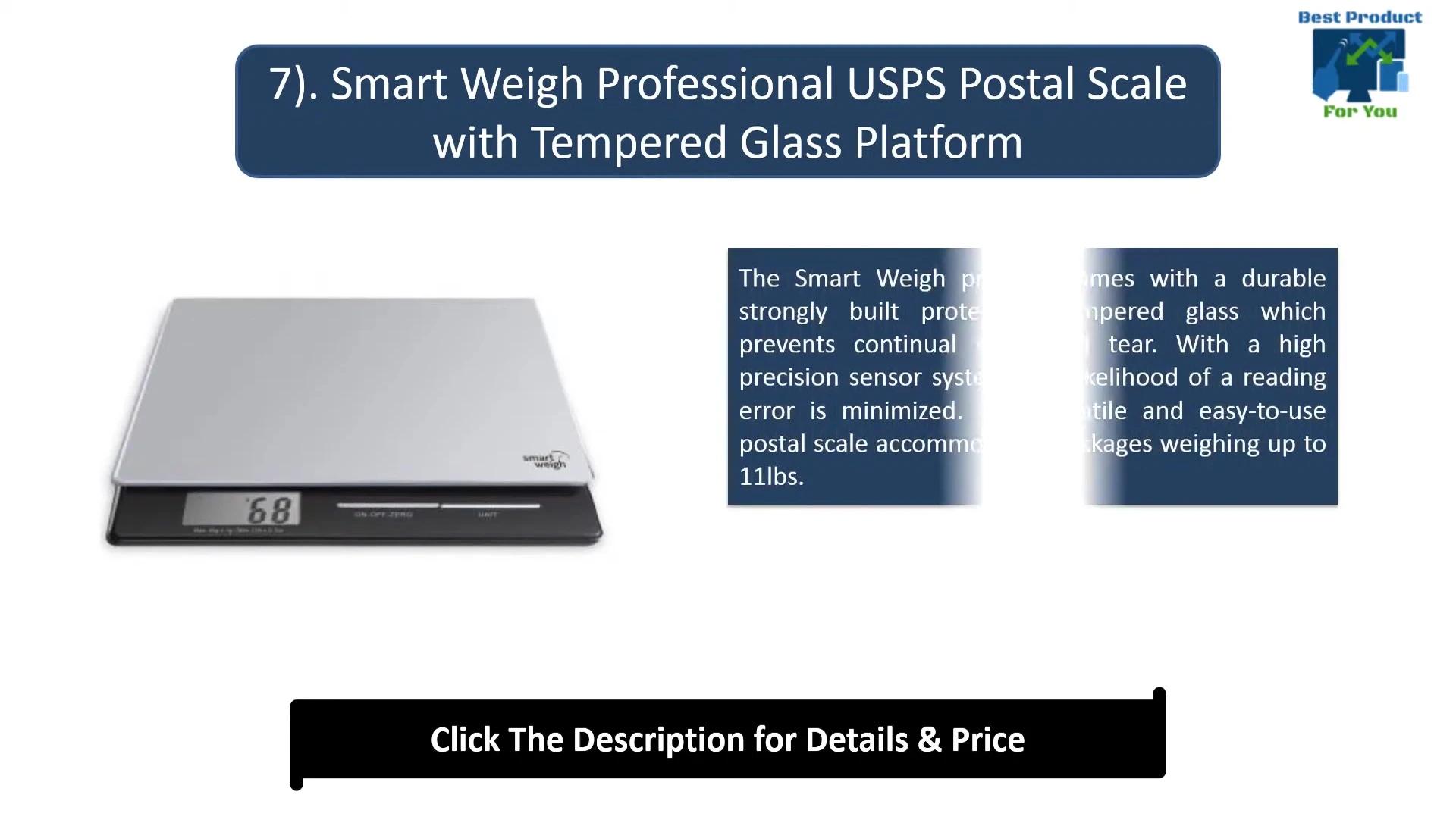 The tempered glass platform