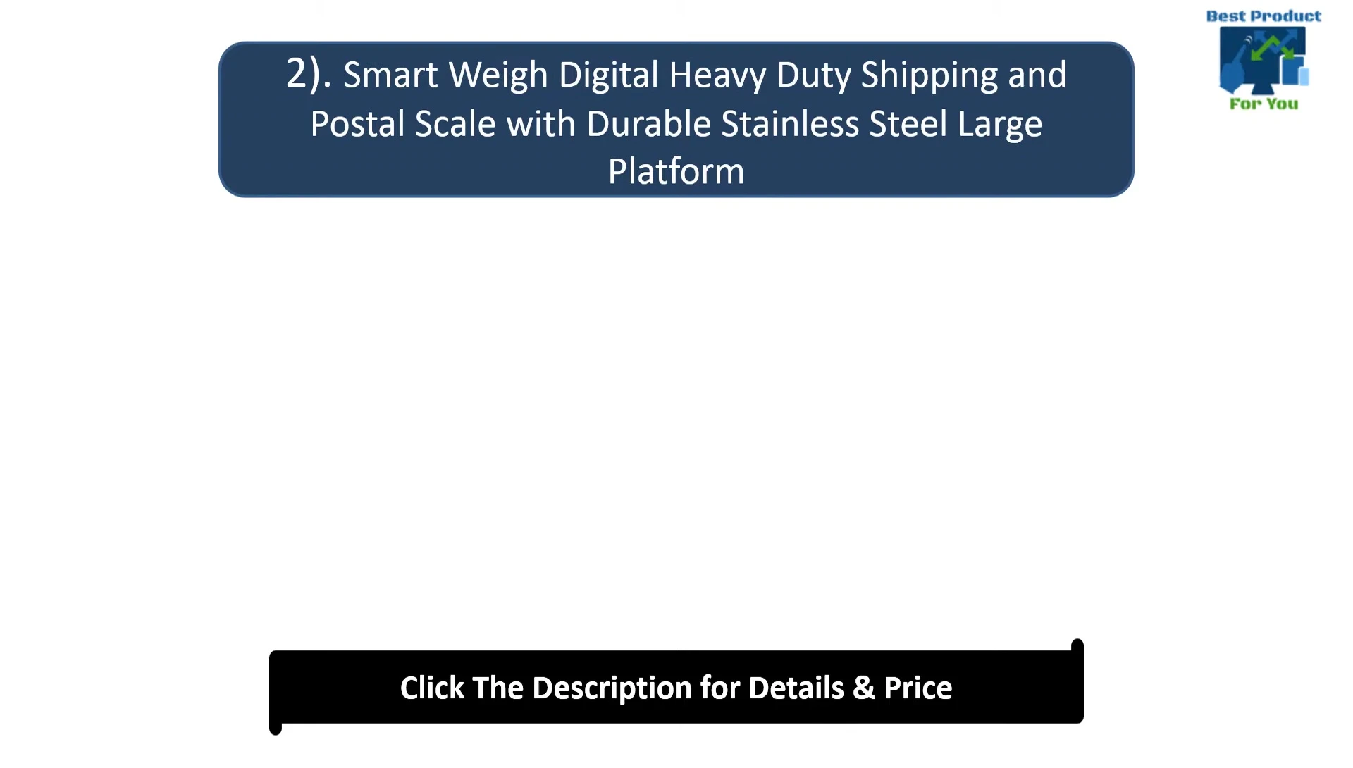 Smartway digital heavy-duty shipping and postal scale