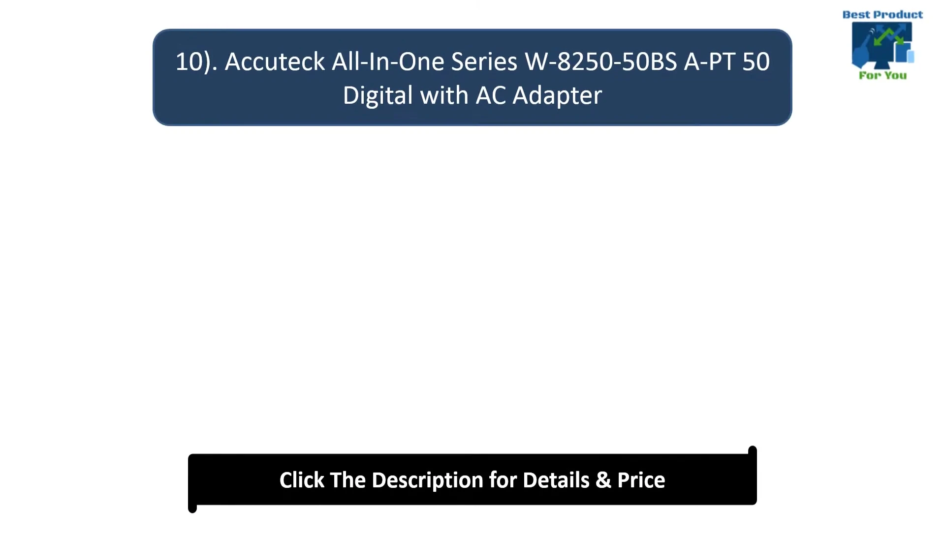Architect All-in-One Series W8250 digital postal scale