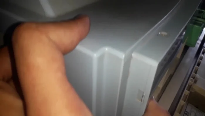 Turn off and open the photocopier machine.