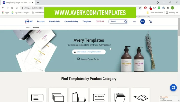 Type in the Avery product number (e.g., 8126 for inkjet printers) to find the correct template.