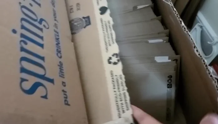 Optimize space by arranging cubes in columns and rows, maximizing vertical space.