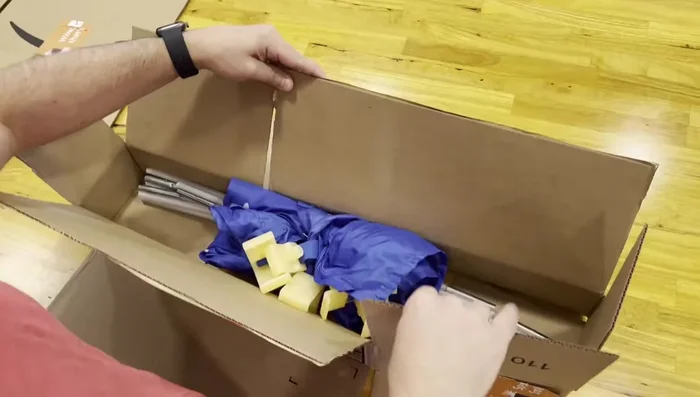 Adjust and trim: Check if the item fits. Trim excess flap length as needed.
