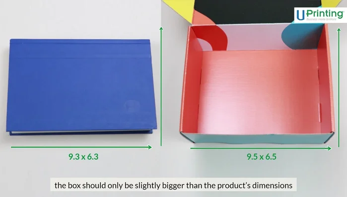 Interior dimensions: Remember that box sizes typically refer to interior dimensions. Ensure everything fits snugly inside.