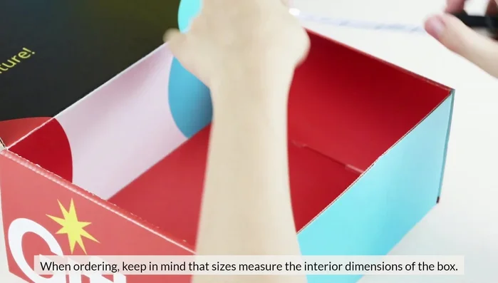 Interior dimensions: Remember that box sizes typically refer to interior dimensions. Ensure everything fits snugly inside.