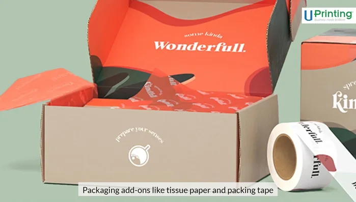 Packaging and void fill: Use adequate packaging materials (tissue paper, bubble wrap, etc.) to secure the item and prevent movement within the box. This also reinforces your brand.