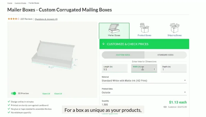 Consider custom boxes: For optimal efficiency and branding, explore custom-sized printed boxes to eliminate unnecessary space and void fill.