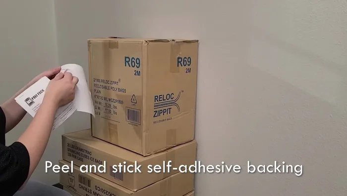 Press firmly across the entire surface to ensure optimal adhesion.