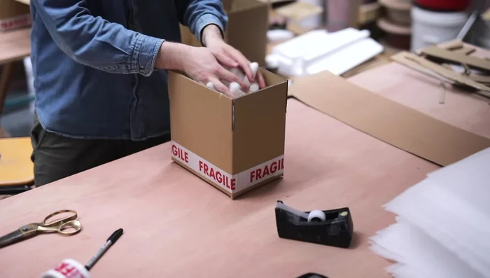 Pack multiple bowls: Stack bowls with foam between each, ensuring no rattling. Wrap the stack and pack centrally in a box.