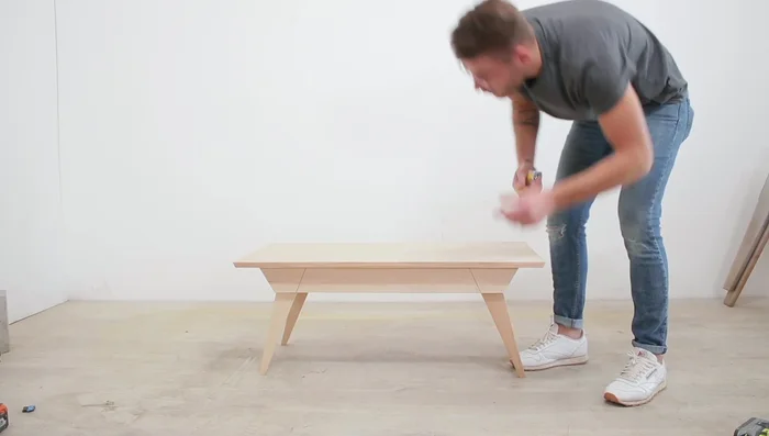 Measure your furniture and determine crate dimensions. Add ½ inch to each inside dimension for clearance.