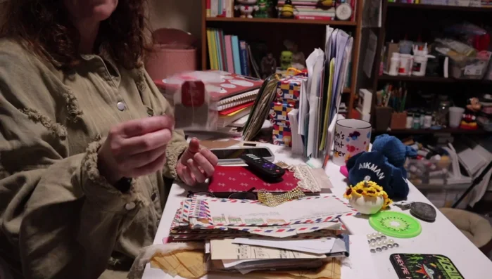 Use an empty tea bag or a tea bag with tea.