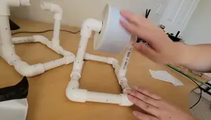 DIY PVC Thermal Label Roll Holder: A Step-by-Step Guide