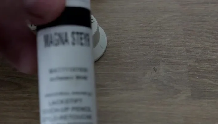 If paint stains, use WD-40 contact cleaner to remove it quickly.