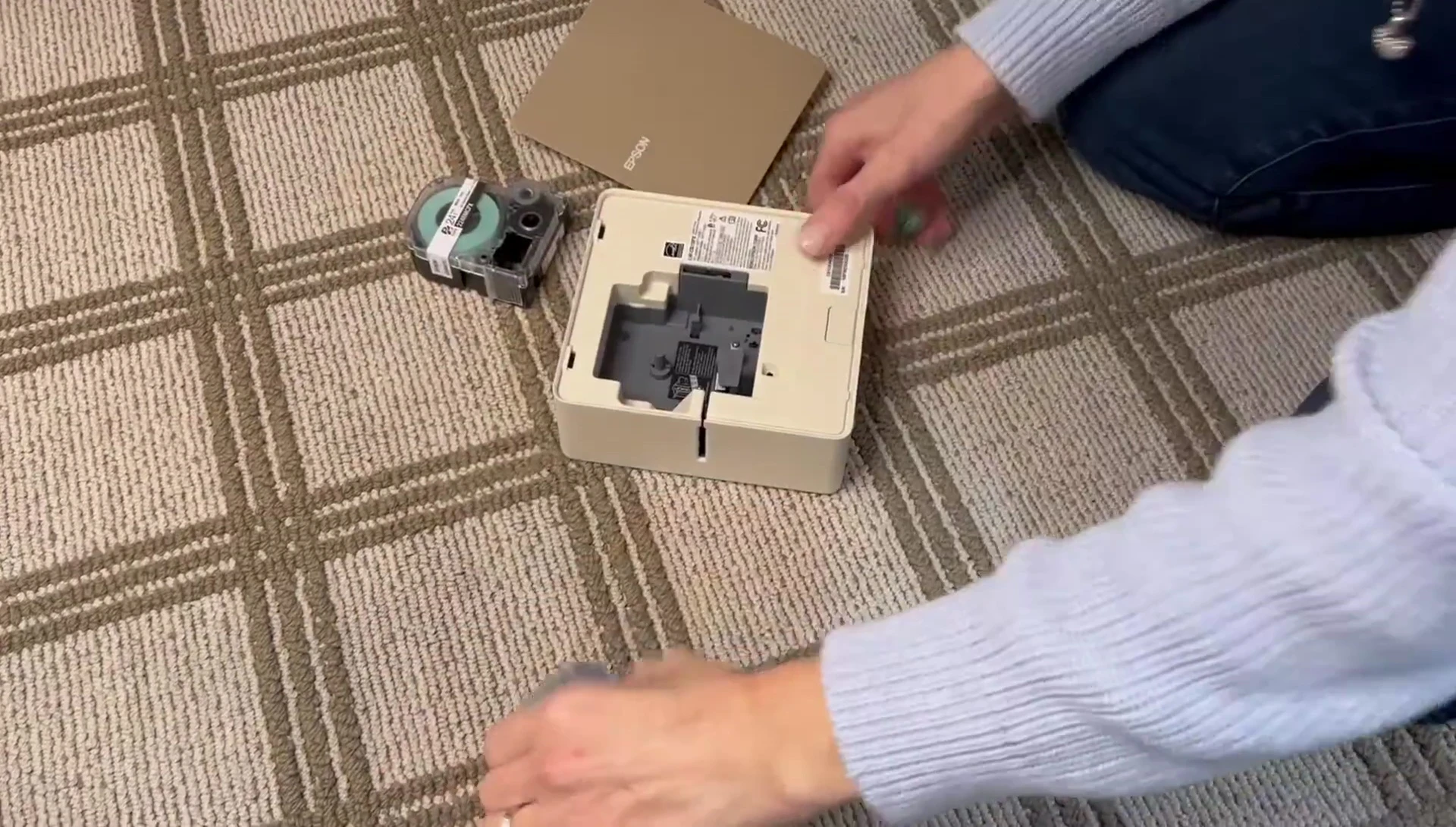 Magnetic tape shown