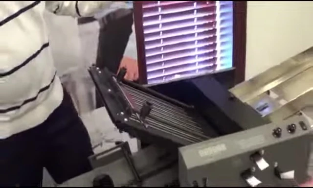 Reversed fold table with diverter