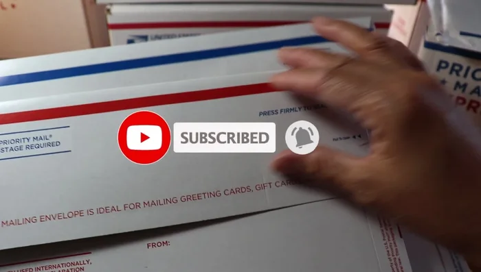 Seal the package securely before arriving at the post office.