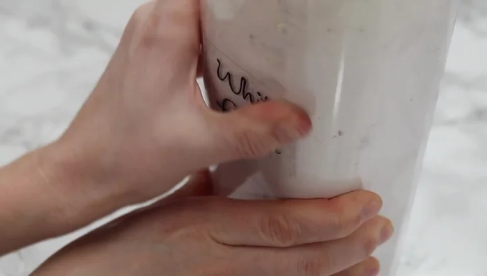 Apply the labels to your containers. The labels are smudge-proof, waterproof, and even kid-proof.