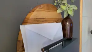 DIY Wall Mounted Mail and Key Holder: A Simple & Stylish Organizer