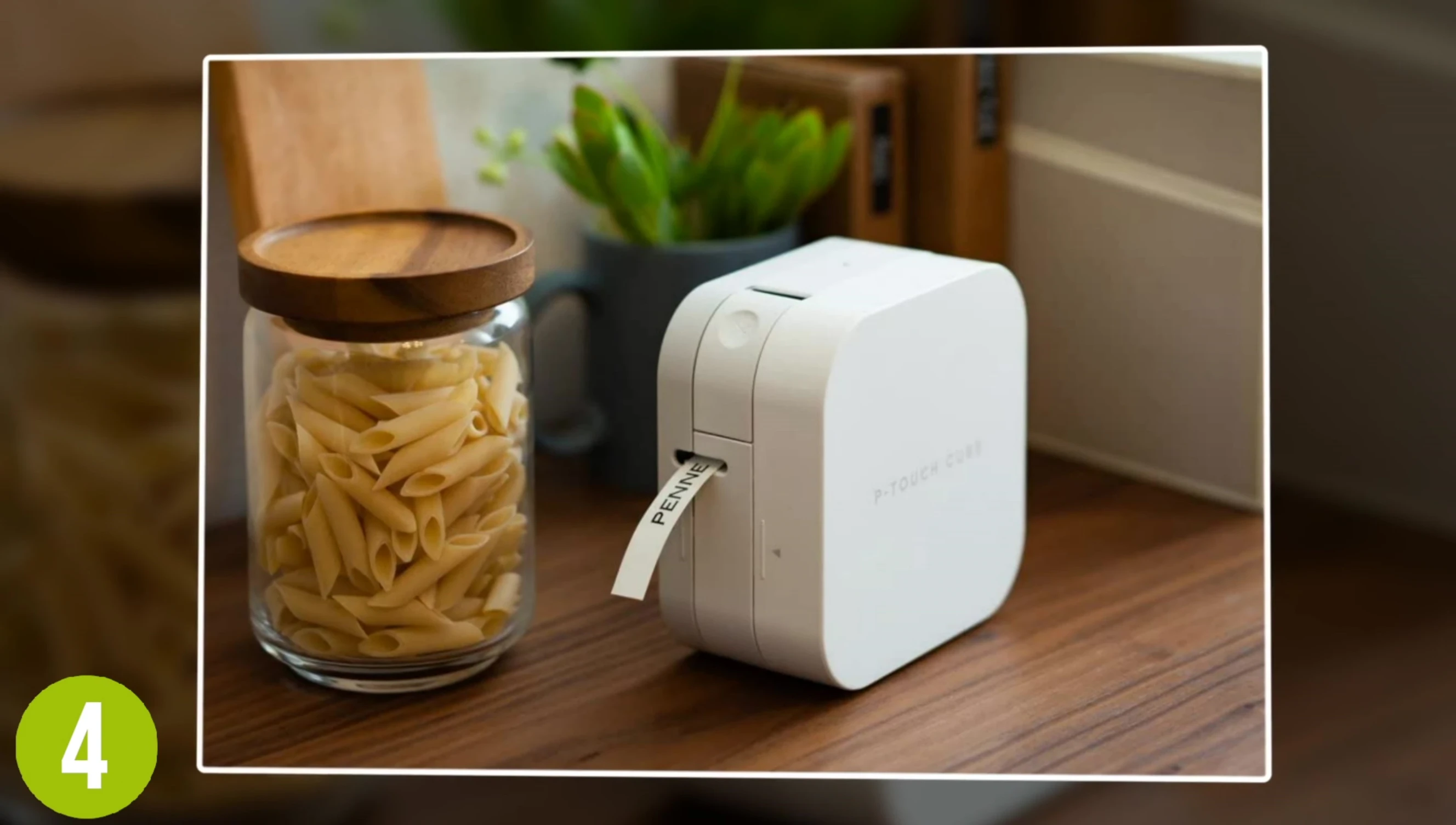 Brother P-touch Cube's cube-like design