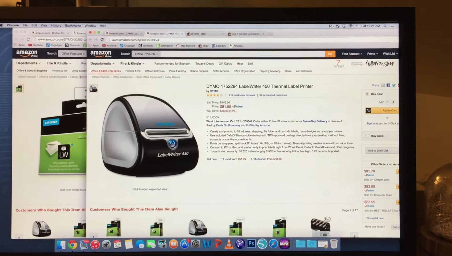 Third-party labels are not compatible with DYMO