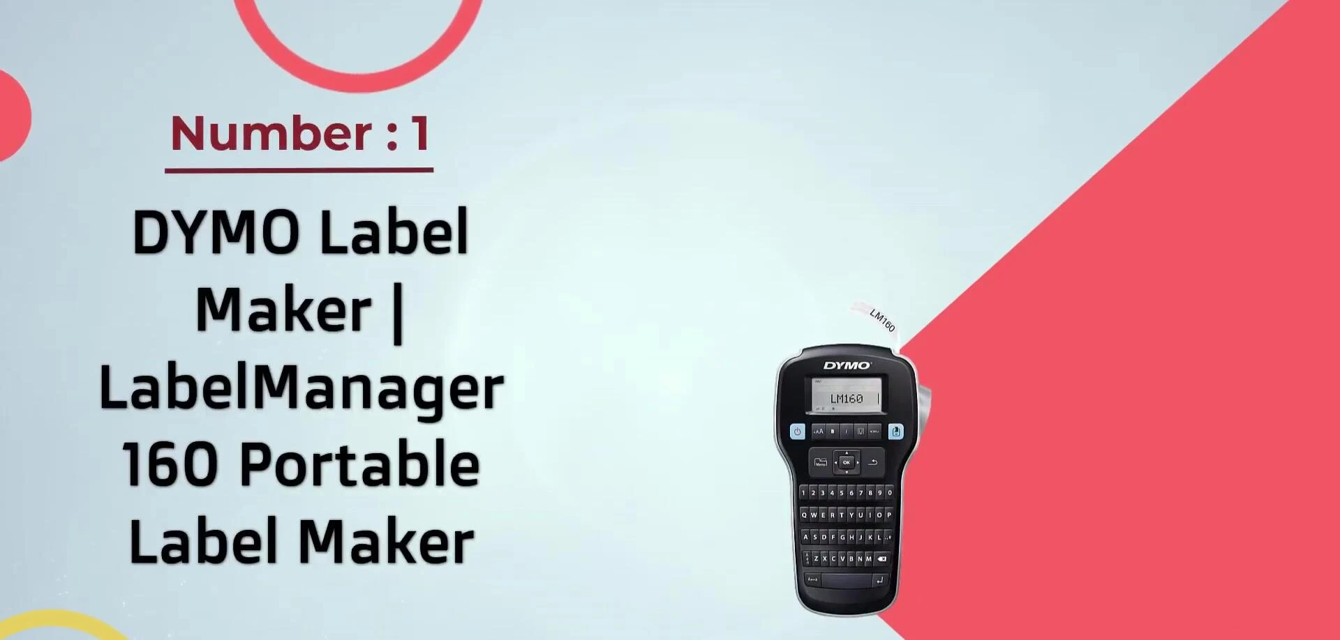 DiMeo Label Manager 160 label maker
