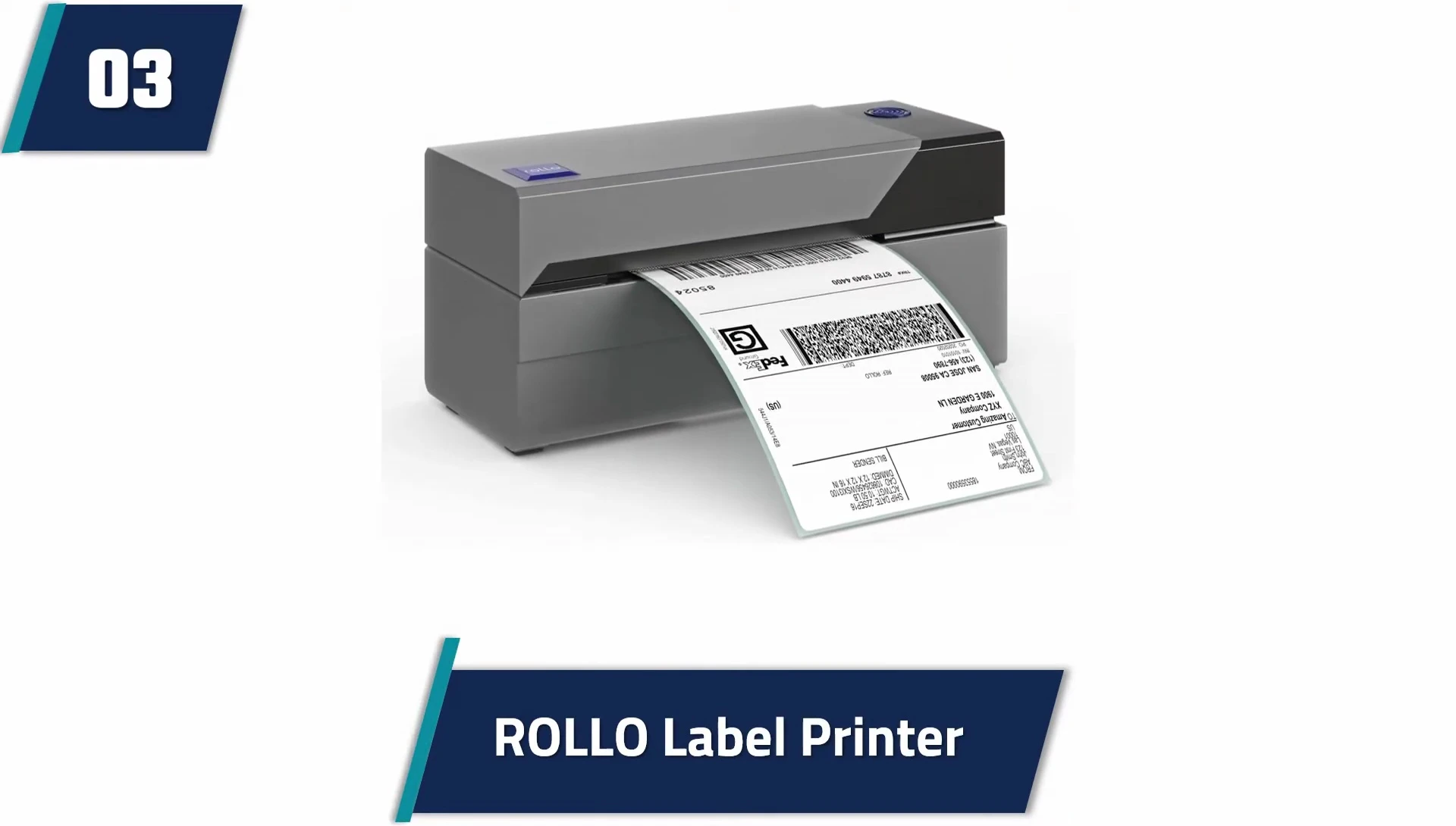 Rollwow printer's interface