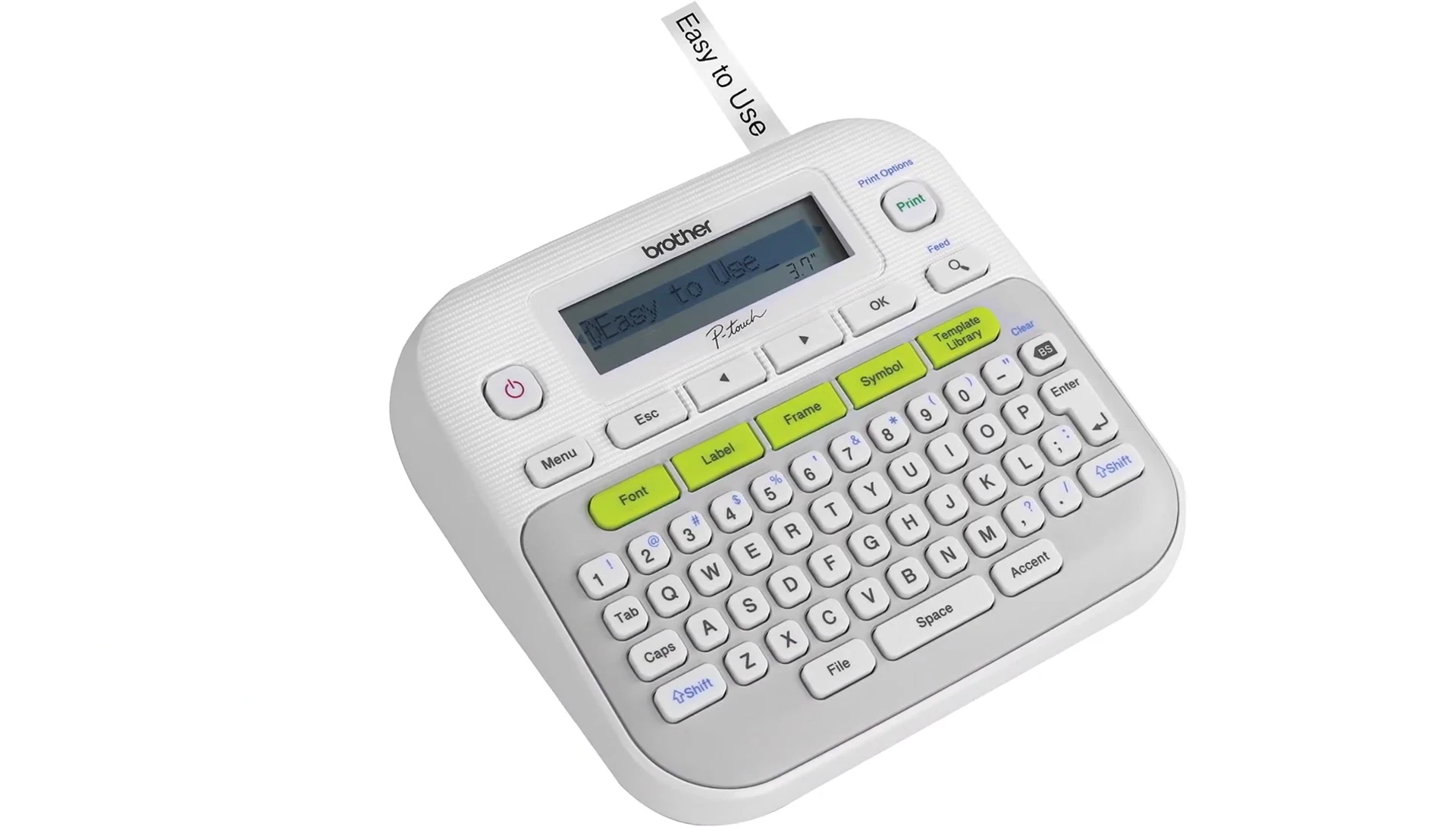 Brother PT-D210's portability