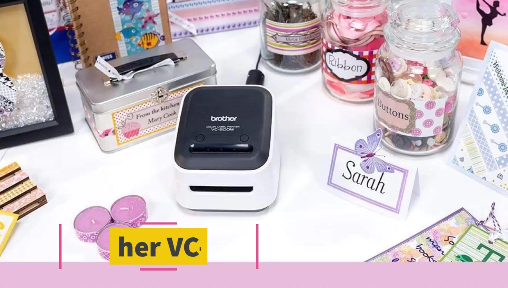 Brother VC-500W label printer