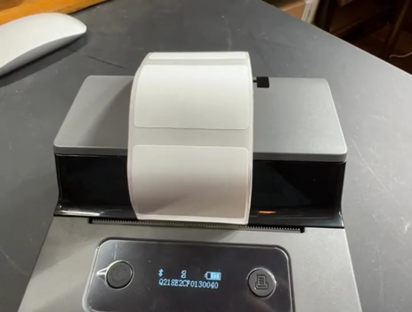 Image showcasing different label sizes available for the Phomemo M221.