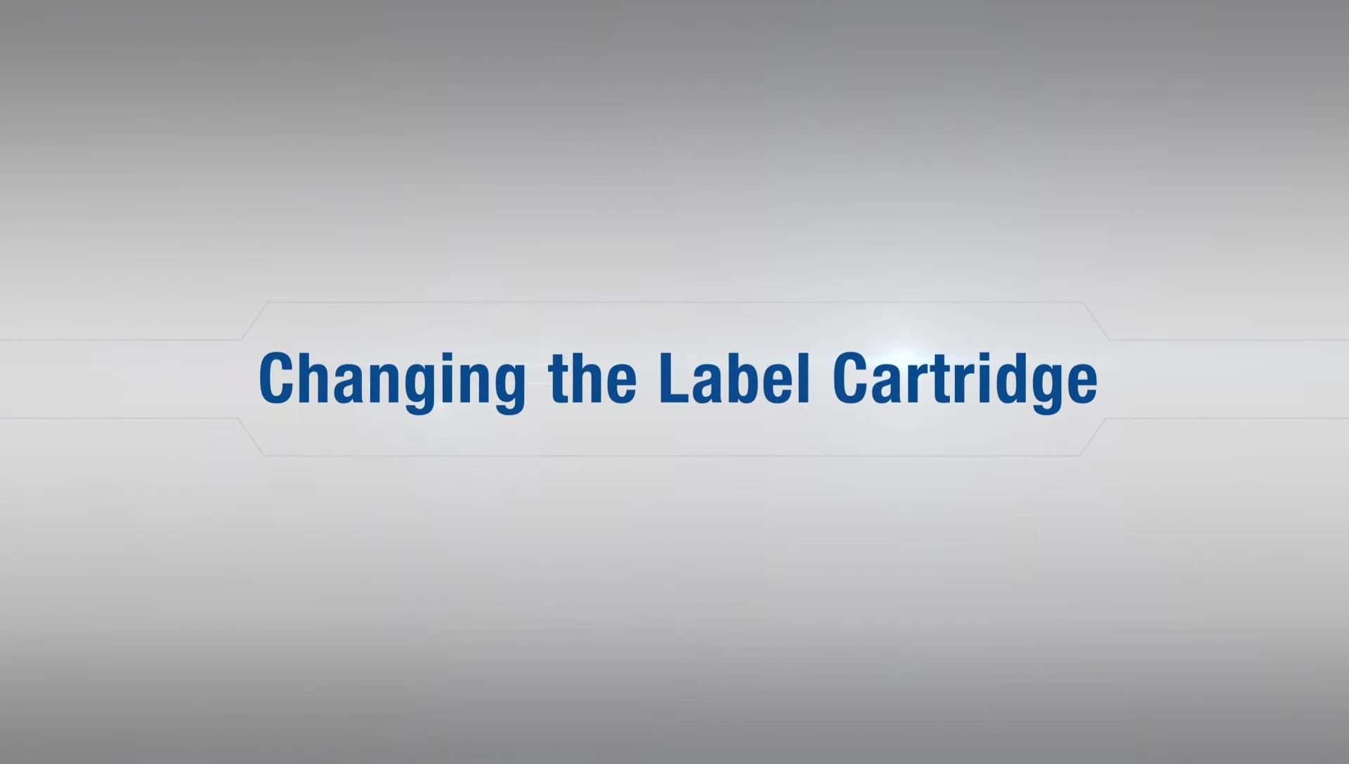 Unlocking the cartridge lever