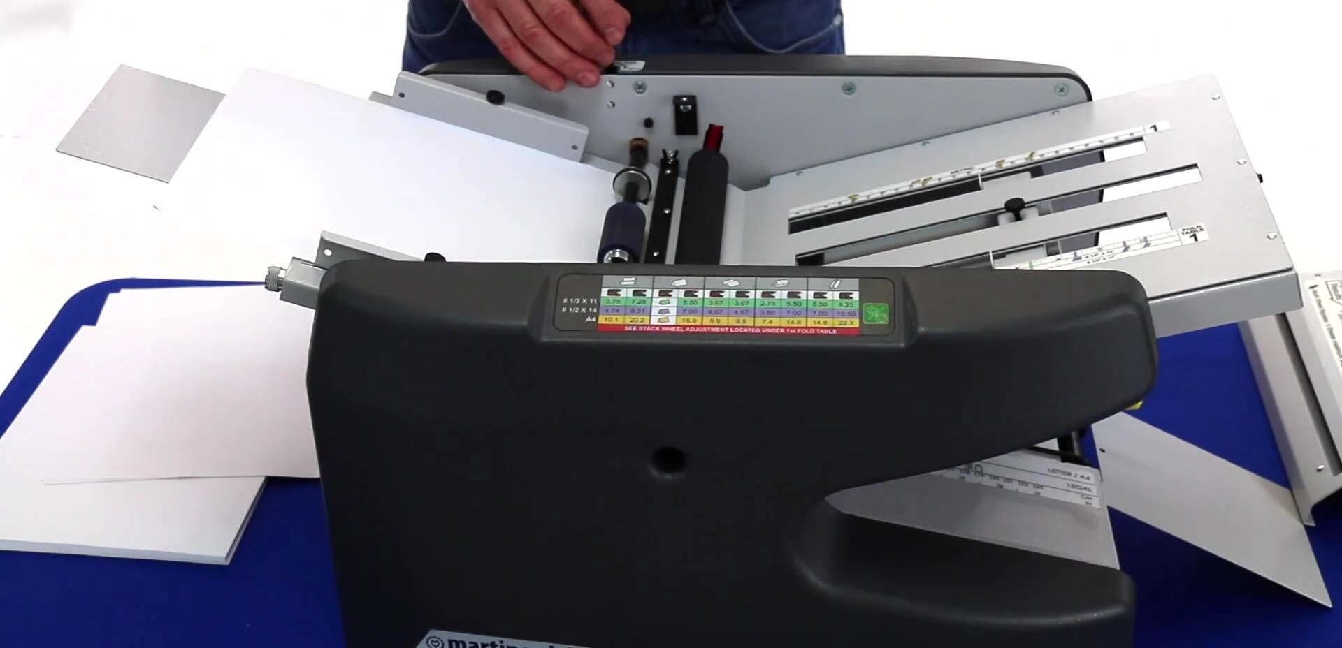 Using Allen wrench for retarder adjustment