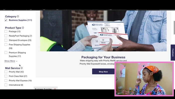 Filter for 'Free Shipping Supplies'