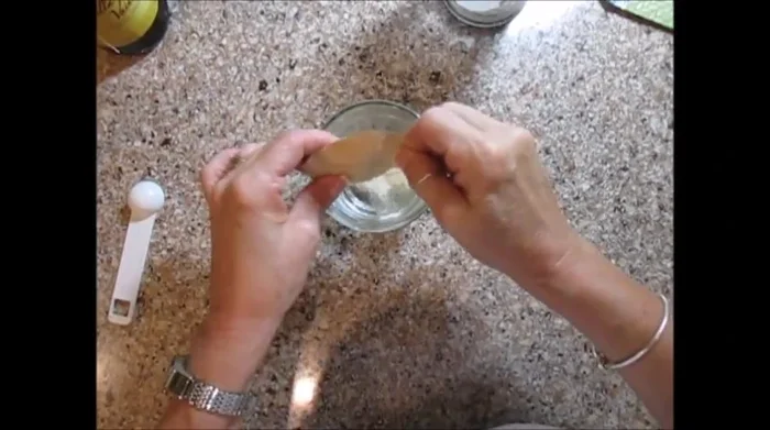 Stir in the vanilla extract.