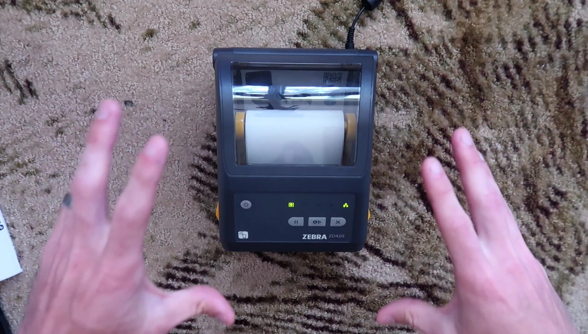 The overall impression of the Zebra ZD420 printer