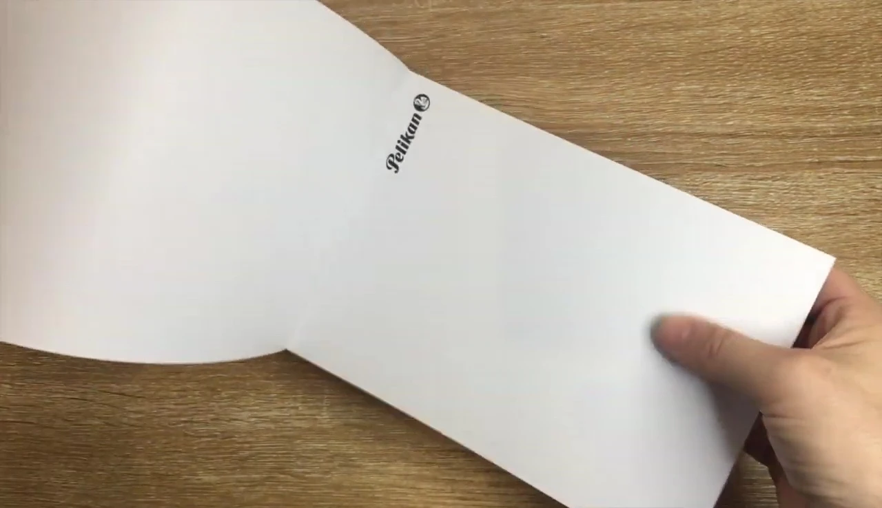 Smooth, heavy-weight paper showing the vibrant ink color.